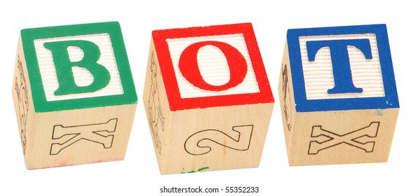 individual alphabet blocks