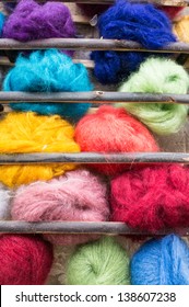 Colorful Angora Wool Balls