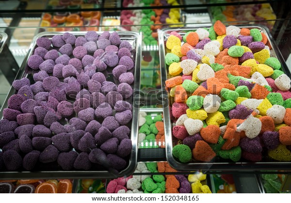 Colorful Assorted Candies Confectionery Jujube Colored Stock Photo Edit Now