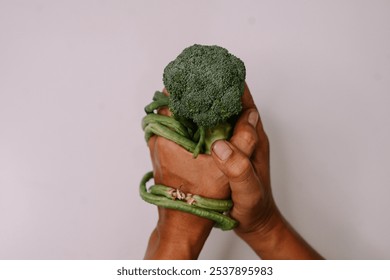 Colorful assortment of fresh vegetables, including tomatoes, bell peppers, and leafy greens, arranged beautifully to symbolize World Vegan Day and promote healthy eating - Powered by Shutterstock