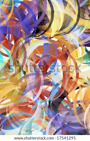 Colorful background in abstract painting style