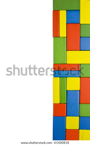 art red yellow blue blocks