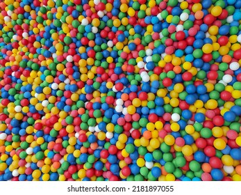 Colorful Ball Pit As A Playful Pattern For Fun