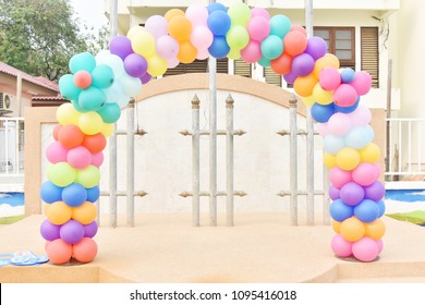 Colorful Balloon Arch