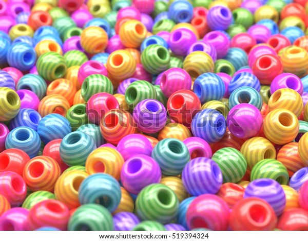 Colorful Beads Background Stock Photo 519394324 | Shutterstock