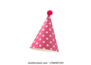 Colorful birthday cap isolated on white background - Powered by Shutterstock