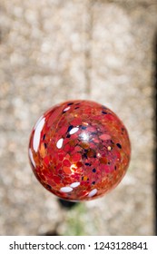 Colorful Blown Glass Ball