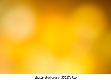 Colorful Blurred Yellow Background