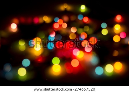 colorful Bokeh Background