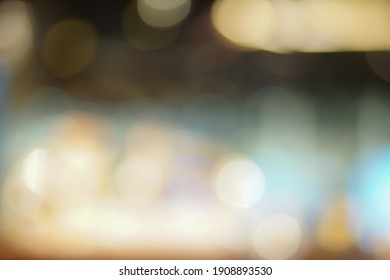 Colorful Bokeh And Light Background.