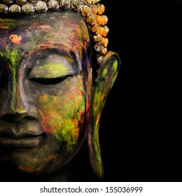 colorful Buddha