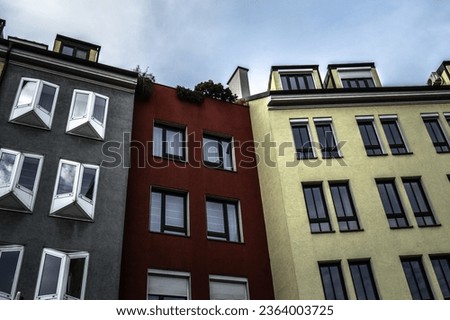 colorful buildings in the center of Bratislava