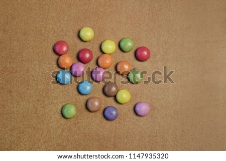 Similar – Image, Stock Photo Easter circle Colour wheel