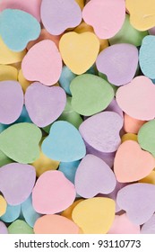 Colorful Candy Hearts