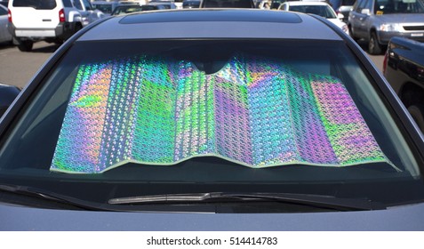 Colorful Car Windshield Shade.