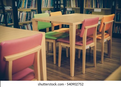 Colorful Chair Table Classroom Stock Photo (Edit Now) 540902752