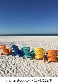 Colorful Chairs At St Pete Beach Florida