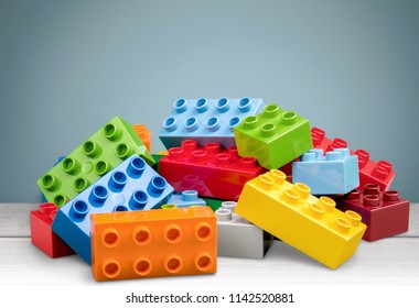 Colorful Children Building Bricks Stock Photo 1142520881 | Shutterstock