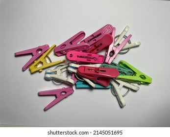 Colorful Clothes Peg Clothes Peg Stock Photo 2145051695 | Shutterstock