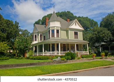 Colorful, Coastal Florida Victorian Style Home