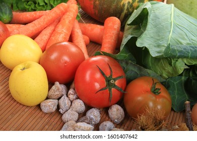 colorful collection of fruits and vegetables