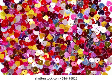 Colorful Confetti Texture - Abstract Holiday Background