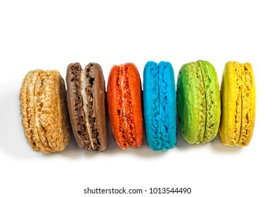 colorful cookie macaron