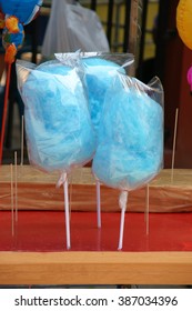 Colorful Cotton Sweet Candy With Stick