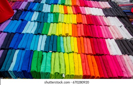 colorful  cotton T-shirt