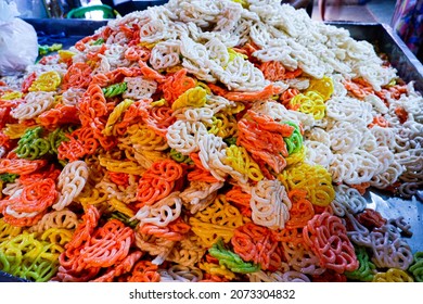 Colorful Crackers (klenteng) Typical Of Bojonegoro