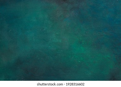 Colorful dark blue-green painted wooden board. Abstract background.  Flat lay. - Shutterstock ID 1928316602