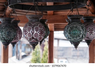 Colorful Decorative hanging lampshades