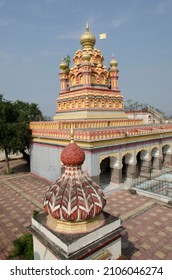 Colorful Devdeveshwar Temple, Parvati Hill, Pune, Maharashtra, India