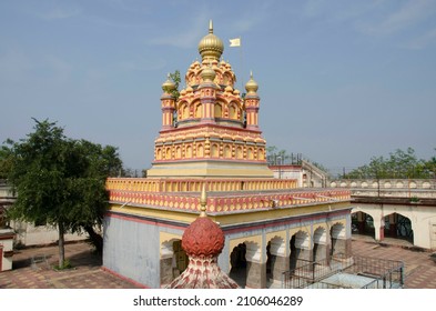 Colorful Devdeveshwar Temple, Parvati Hill, Pune, Maharashtra, India