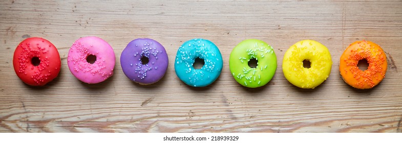 Download Rainbow Donut Images Stock Photos Vectors Shutterstock