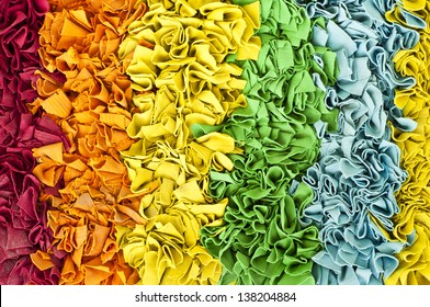 Colorful doormat.