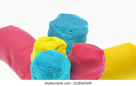 Playdough Against White Background Stock Photo 1308981829 | Shutterstock