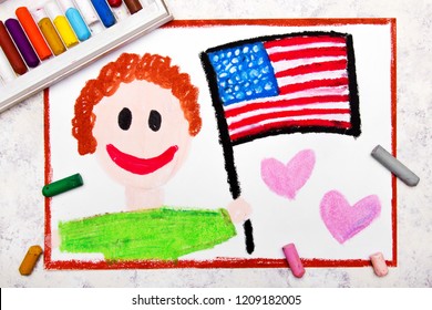 12,496 Man holding usa flag Images, Stock Photos & Vectors | Shutterstock