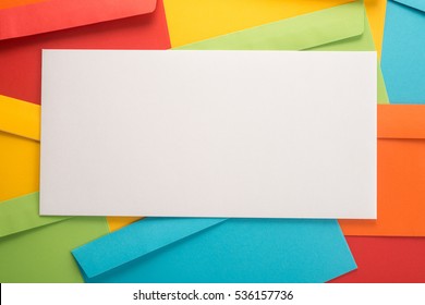 Colorful Envelopes
