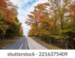 Colorful Fall on Washington Island, Door County, Wisconsin