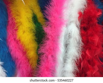 Colorful Feather Boa