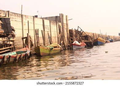 the colorful fishing boats of the breadwinners - Shutterstock ID 2155872327
