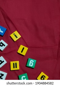 colorful frames alphabet puzzles blocks. wooden abc education for kids