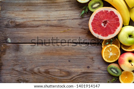 Similar – Image, Stock Photo Yellow fruit Food Fruit