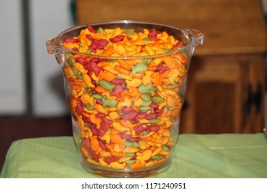 Colorful Gold Fish Crackers