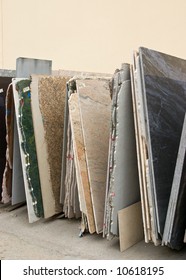 Colorful Granite Slabs For Sale In Store Yard