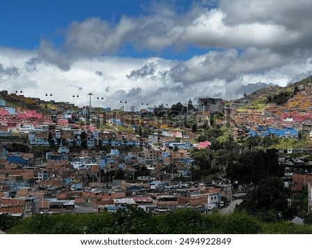 Similar – Foto Bild colorfulPOVERTY Medellín