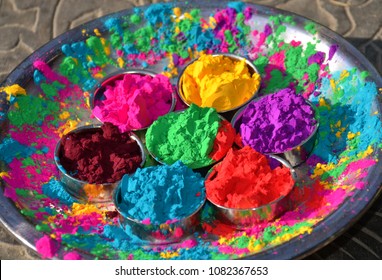 colorful holi background - Shutterstock ID 1082367653
