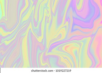 Colorful Holographic Pattern.