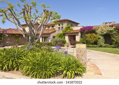 Colorful Home In Point Loma San Diego California.
